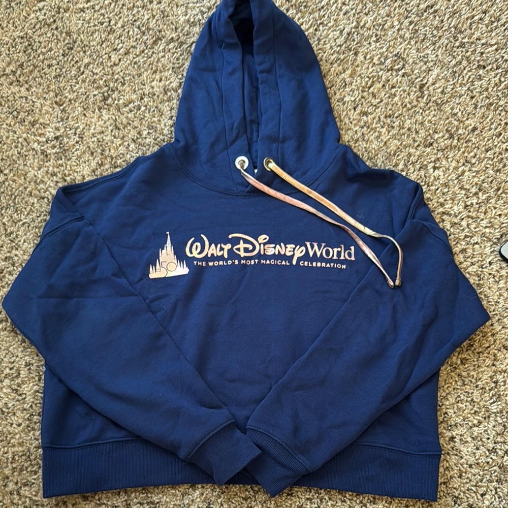 50th anniversary Walt Disney World Blue Hoodie